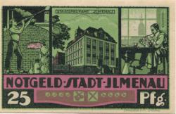 Ilmenau - Stadt - 1.1.1921 - 25 Pfennig 