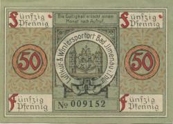 Ilmenau - Stadt - 1.1.1921 - 50 Pfennig 