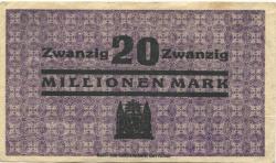 Ilmenau - Stadt - 26.9.1923 - 20 Millionen Mark 