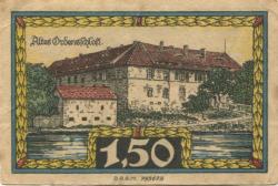 Insterburg (heute: R-Tschernjachowsk) - Städtische Sparkasse - -- - 1.50 Mark 