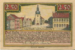 Insterburg (heute: R-Tschernjachowsk) - Städtische Sparkasse - -- - 2.50 Mark 