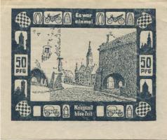 Jauer (heute: PL-Jawor) - Stadt - 1.12.1918 - 1.2.1920 - 50 Pfennig 
