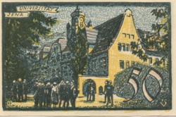 Jena - Stadt - 1.5.1921 - 50 Pfennig 