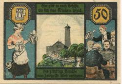 Jena - Fuchsturmgemeinde - Dezember 1921 - 50 Pfennig 