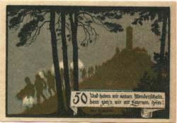 Jena - Fuchsturmgemeinde - Dezember 1921 - 50 Pfennig 