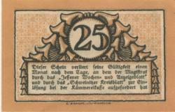 Jessen - Stadt - -- - 25 Pfennig 