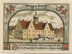 Jeßnitz - Stadt - 1.9.1921 - 50 Pfennig 