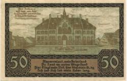 Johannisburg (heute: PL-Pisz) - Stadt - 1.10.1920 - 50 Pfennig 