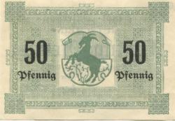 Jüterbog - Stadt - 1.11.1918 - 31.12.1921 - 50 Pfennig 
