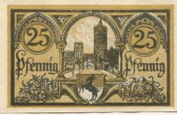 Jüterbog - Stadt - 8.4.1920 - 31.12.1921 - 25 Pfennig 