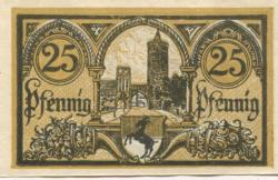 Jüterbog - Stadt - 8.4.1920 - 31.12.1921 - 25 Pfennig