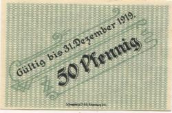 Kahla - Stadt - 1917 - 31.12.1919 - 50 Pfennig 