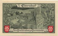 Kahla - Stadt - 15.9.1921 - 31.12.1921 - 75 Pfennig 