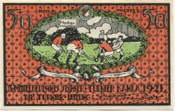 Kahla - Sportverein - - 1.7.1922 - 50 Pfennig 