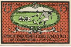 Kahla - Sportverein - - 1.7.1922 - 75 Pfennig 