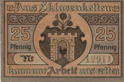 Kaltennordheim - Gemeinde - 1.9.1919 - 25 Pfennig