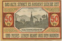Kaltennordheim - Gemeinde - 20.11.1920 - 50 Pfennig