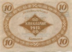 Kamenz - Amtshauptmannschaft - 1917 - 31.12.1918 - 10 Pfennig