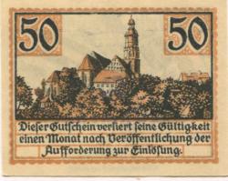 Kamenz - Amtshauptmannschaft - 1.1.1921 - 50 Pfennig