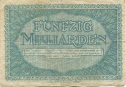 Kamenz - Amtshauptmannschaft - 1.11.1923 - 50 Milliarden Mark