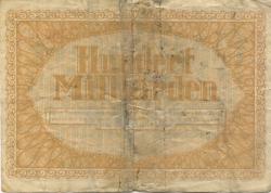Kamenz - Amtshauptmannschaft - 1.11.1923 - 100 Milliarden Mark