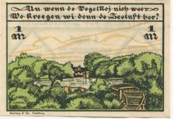 Kampen - Ferienkolonie Vogelkoje - 1.10.1921 - 1 Mark