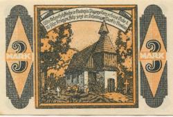 Kandrzin-Pogorzelletz (heute: PL-Kedrzierzyn) - Gemeinde - 6.6.1921 - 3 Mark