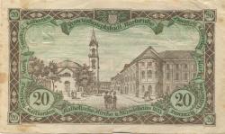 Karlsruhe - Stadt - 1.10.1923 - 20 Milliarden Mark
