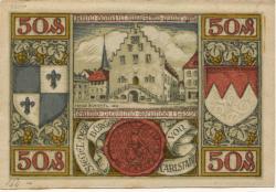 Karlstadt - Stadt - 1920 - 50 Pfennig