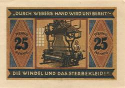 Katscher (heute: PL-Kietrz) - Stadt - September 1921 - 31.12.1921 - 25 Pfennig