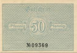 Katzhütte - Gemeinde - 15.12.1920 - 50 Pfennig
