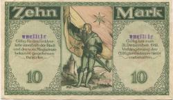 Kaufbeuren - Stadt - 15.10.1918 - 31.12.1918 - 10 Mark