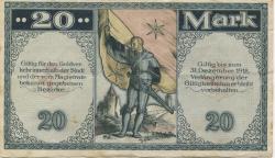 Kaufbeuren - Stadt - 15.10.1918 - 31.12.1918 - 20 Mark