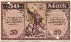 Kaufbeuren - Stadt - 15.10.1918 - 31.12.1918 - 50 Mark
