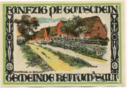 Keitum (heute: Sylt) - Gemeinde - 1.9.1921 - 50 Pfennig