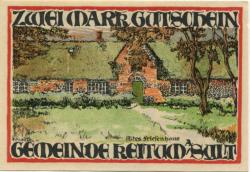 Keitum (heute: Sylt) - Gemeinde - 1.9.1921 - 2 Mark