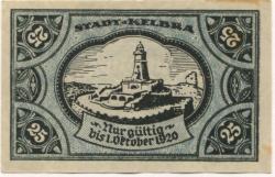 Kelbra - Stadt - 1.7.1920 - 1.10.1920 - 25 Pfennig
