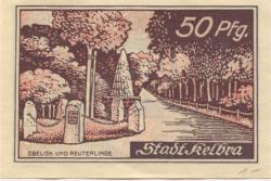Kelbra - Stadt - 12.7.1921 - 50 Pfennig