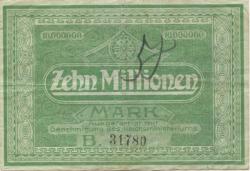 Kempen - Kreis - 1.8.1923 - 10 Millionen Mark