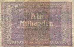 Kempen - Kreis - 10.10.1923 - 1.4.1924 - 10 Milliarden Mark