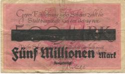 Kiel - Stadt - -- - 5 Millionen Mark