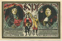 Kiel - Kieler Herbstwoche der Kunst und Wissenschaft (Veranstaltungs-Leitung) - 10.-18.9.1921 - 80 Pfennig