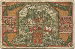 Kirn - Stadt - 18.10.1919 - 25 Pfennig