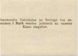 Klein-Wanzleben (heute: Wanzleben-Börde) - Zuckerfabrik, vormals Rabbethge & Giesecke AG - -- - 10 Pfennig 