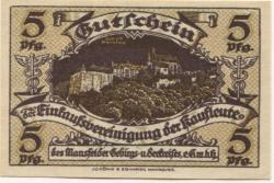 Klostermansfeld - Einkaufsvereinigung der Kaufleute des Mansfelder Gebirgs- und Seekreises eGmbH - 1.11.1920 - 5 Pfennig 