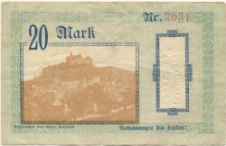 Kulmbach - Stadt - 1918 - 31.1.1919 - 20 Mark