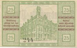 Kyritz - Stadt - 1.7.1920 - 25 Pfennig 