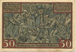 Kyritz - Gewerbe- und Landwirtschaftsbank eGmuH - 31.12.1921 - 50 Pfennig 