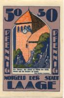 Laage - Stadt - - 1.1.1924 - 50 Pfennig 