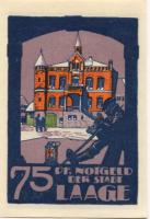 Laage - Stadt - - 1.1.1924 - 75 Pfennig 